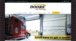 Desktop Screenshot of doorsbygeorge.com