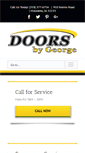 Mobile Screenshot of doorsbygeorge.com